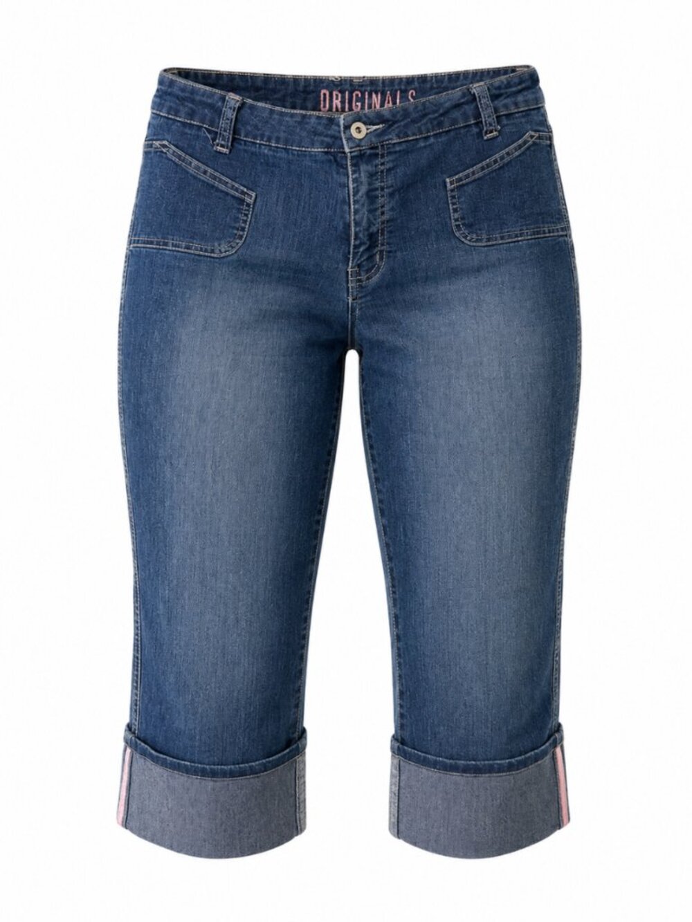 725 Originals Y2K Low Rise Denim Capris Size 11
